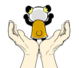 azu giant panda sticker #773628