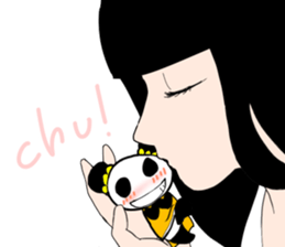 azu giant panda sticker #773629