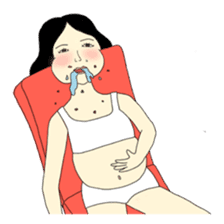 streaking sashimi sticker #773791