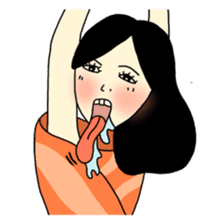 streaking sashimi sticker #773802