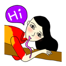 streaking sashimi sticker #773814