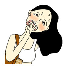 streaking sashimi sticker #773819