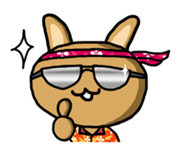 Judo Rabbit Gonsuke sticker #774639