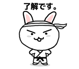 Judo Rabbit Gonsuke sticker #774661
