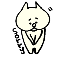 Fluffy Cat of FUNA sticker #775519