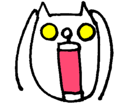 Fluffy Cat of FUNA sticker #775520