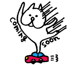 Fluffy Cat of FUNA sticker #775529