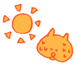 Fluffy Cat of FUNA sticker #775535