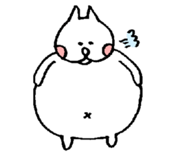 Fluffy Cat of FUNA sticker #775539