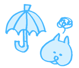 Fluffy Cat of FUNA sticker #775540