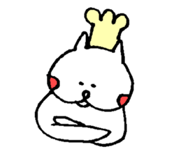 Fluffy Cat of FUNA sticker #775549