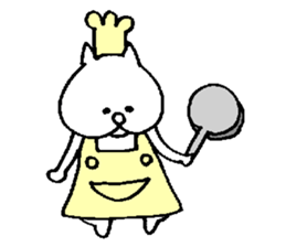 Fluffy Cat of FUNA sticker #775550