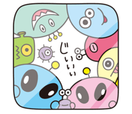 COROCORO ALIENS sticker #775622