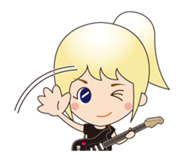 Rock Girl sticker #775720