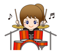 Rock Girl sticker #775737