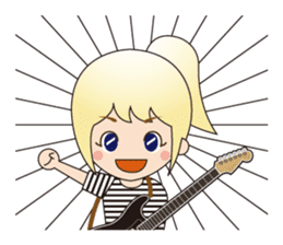 Rock Girl sticker #775742