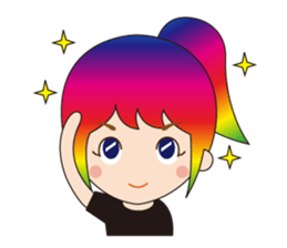 Rock Girl sticker #775749