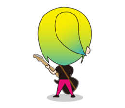 Rock Girl sticker #775750