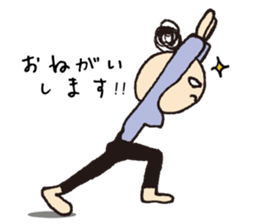 Yoga lovers Yogini stickers vol.01 sticker #775779