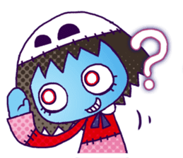 Horror girl Hebilotte (English version) sticker #776043