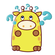 QQ Giraffes sticker #777433