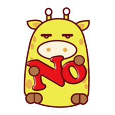 QQ Giraffes sticker #777436