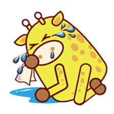 QQ Giraffes sticker #777437