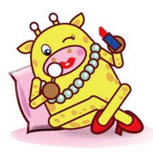 QQ Giraffes sticker #777441