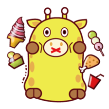 QQ Giraffes sticker #777443