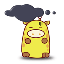 QQ Giraffes sticker #777446