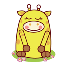 QQ Giraffes sticker #777461