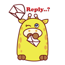 QQ Giraffes sticker #777462