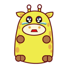 QQ Giraffes sticker #777466