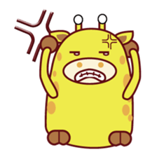 QQ Giraffes sticker #777467