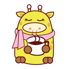 QQ Giraffes sticker #777468