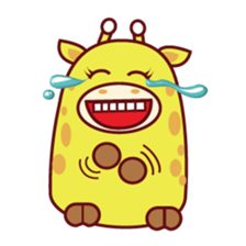 QQ Giraffes sticker #777469