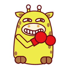 QQ Giraffes sticker #777470