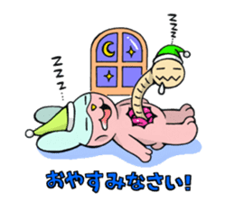 Parasitic Worms sticker #777995