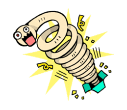 Parasitic Worms sticker #778027