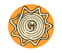 Parasitic Worms sticker #778030