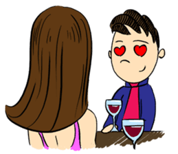 Don't rely on me! I'm a fresh salaryman! sticker #778268