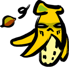 Great knights love to eat big bananas. sticker #778482