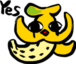 Great knights love to eat big bananas. sticker #778491