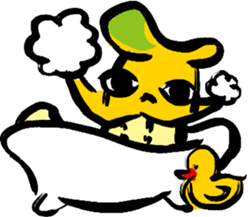 Great knights love to eat big bananas. sticker #778494