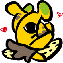 Great knights love to eat big bananas. sticker #778501