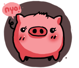 3 Pigs 1 Cow sticker #779033