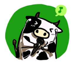 3 Pigs 1 Cow sticker #779036