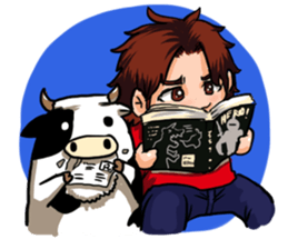 3 Pigs 1 Cow sticker #779042