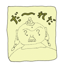 Mustache Ksitigarbha sticker #779442