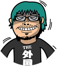 THE GAIKOKUJIN's lololololol stamps sticker #779647